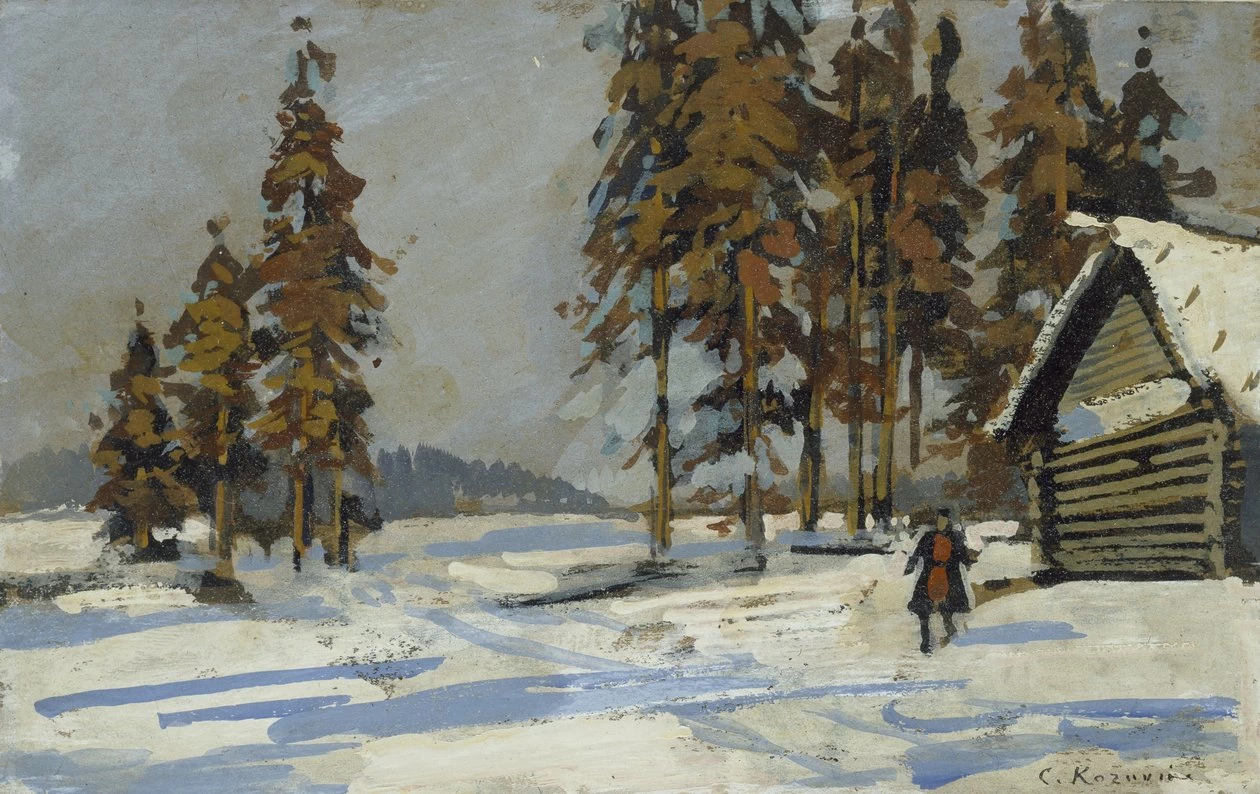 Konstantin Korovin - Paesaggio invernale 1